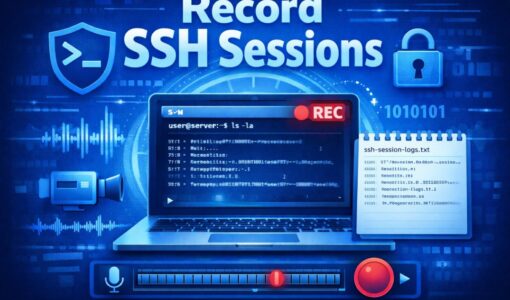 Record SSH sessions