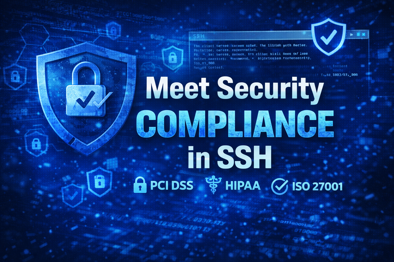 Meet security compliance in ssh