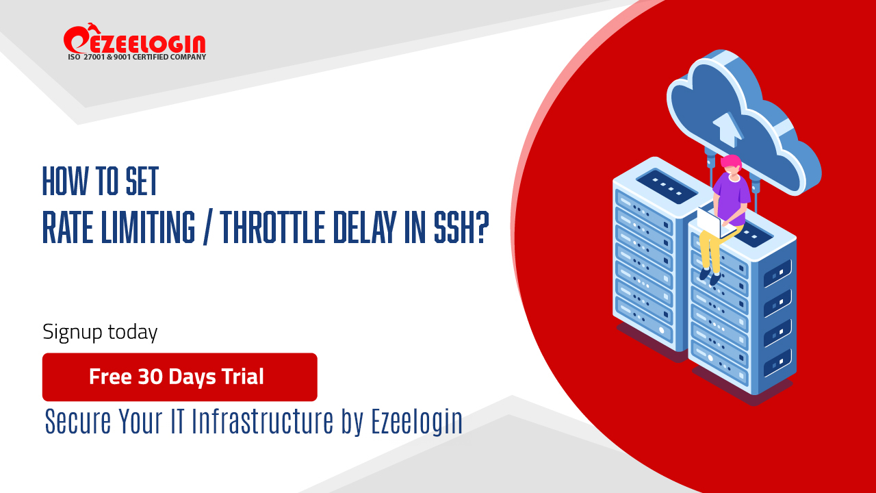Throttle delay in ssh